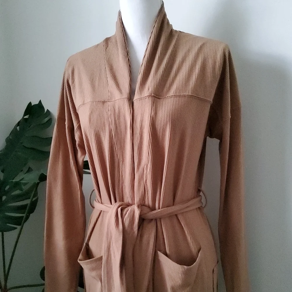 Dance & Marvel Long Ribbed Cardigan